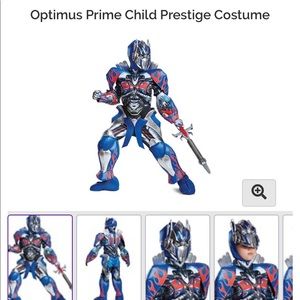 Optimus prime Halloween costume
